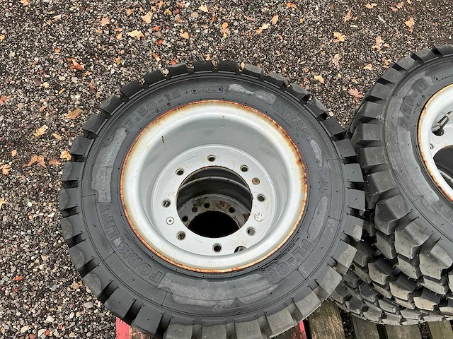 Mitas fl-08 dubbelwiel set band, wiel en velg ongebruikt - afbeelding 12 van  12