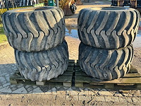 Mitas traction tr-12 excavator band en velg (4x) - afbeelding 4 van  9