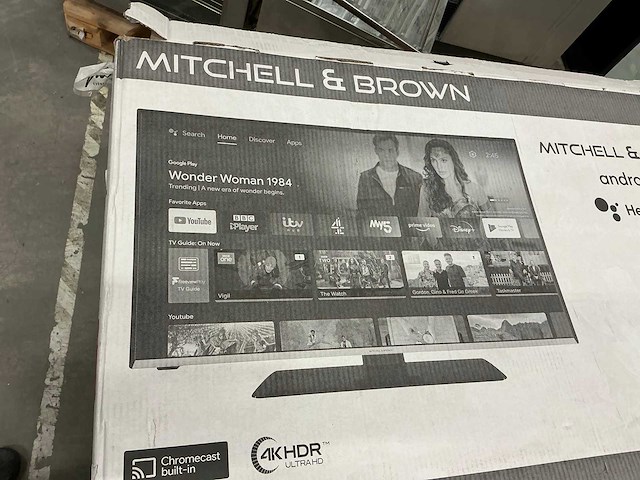 Mitchell & brown jb-43uhd18114ka televisie (6x) - afbeelding 4 van  7