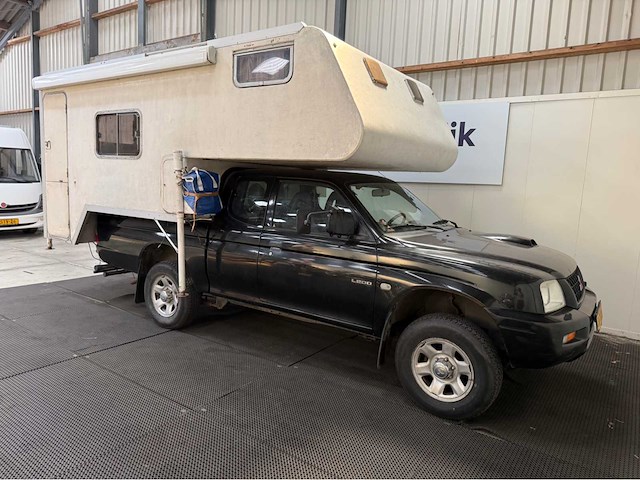 Mitsubishi - 4x4 - l 200 2.5 tdi club cab - camper - 2004 - afbeelding 46 van  48