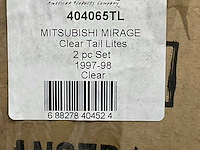 Mitsubishi - clear tail lites - 404065tl - autoverlichtingset (100x) - afbeelding 7 van  7