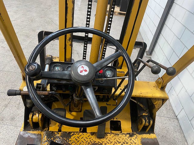 Mitsubishi - fd 15 k - vorkheftruck - afbeelding 12 van  12
