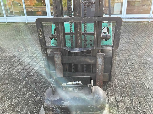 Mitsubishi - fg15 - vorkheftruck - afbeelding 4 van  13