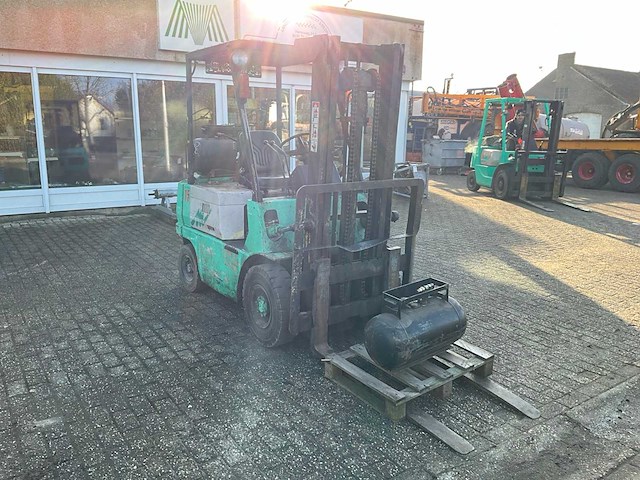 Mitsubishi - fg15 - vorkheftruck - afbeelding 6 van  13