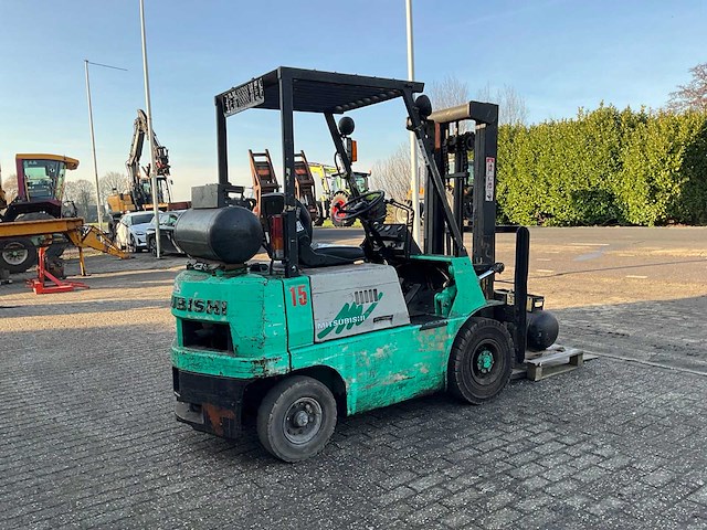 Mitsubishi - fg15 - vorkheftruck - afbeelding 7 van  13