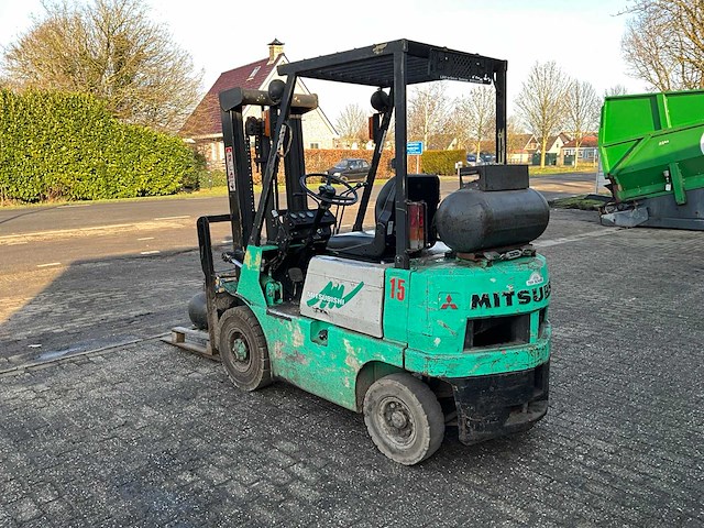 Mitsubishi - fg15 - vorkheftruck - afbeelding 10 van  13