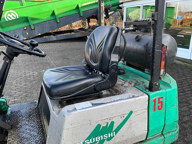 Mitsubishi - fg15 - vorkheftruck - afbeelding 12 van  13