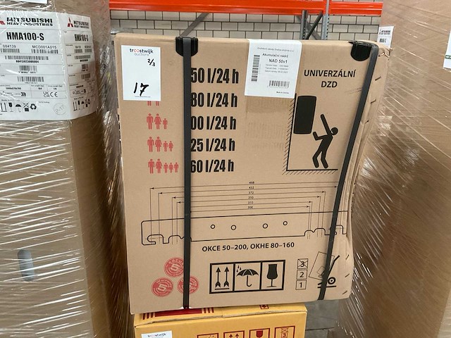 Mitsubishi - hma 100-s - warmtepomp lucht/water 7,3 kw - afbeelding 6 van  7