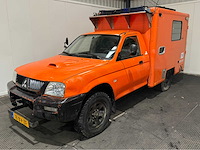 Mitsubishi - l 200 - 4x4 - ex reddingsbrigade - bedrijfswagen - 2006 - afbeelding 12 van  35