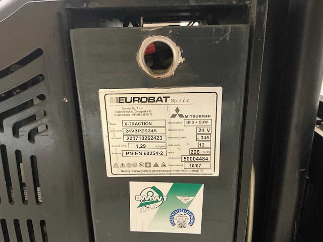 Mitsubishi - x-traction - elektrische hoogstapelaar - afbeelding 5 van  9