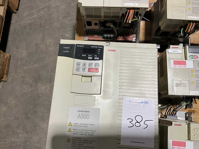 Mitsubishi a500 + e500 frequentieregelaar (5x) - afbeelding 5 van  12