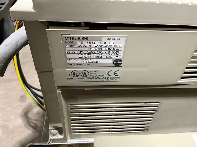Mitsubishi a500 + e500 frequentieregelaar (5x) - afbeelding 7 van  12