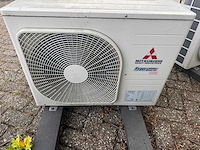 Mitsubishi airco binnen+ buiten unit (2x) - afbeelding 1 van  17
