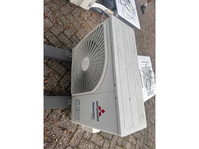 Mitsubishi airco binnen+ buiten unit (2x) - afbeelding 10 van  17