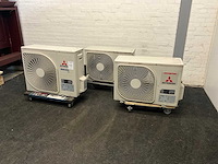 Mitsubishi airco units voor buiten (3x) - afbeelding 5 van  12