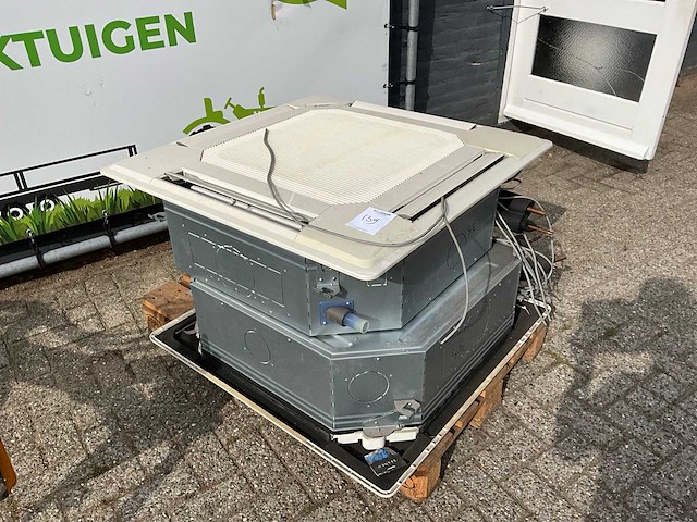 Mitsubishi airconditioning / plafond unit (2x) - afbeelding 1 van  4