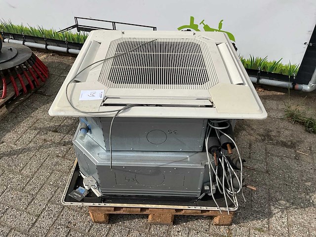 Mitsubishi airconditioning / plafond unit (2x) - afbeelding 2 van  4