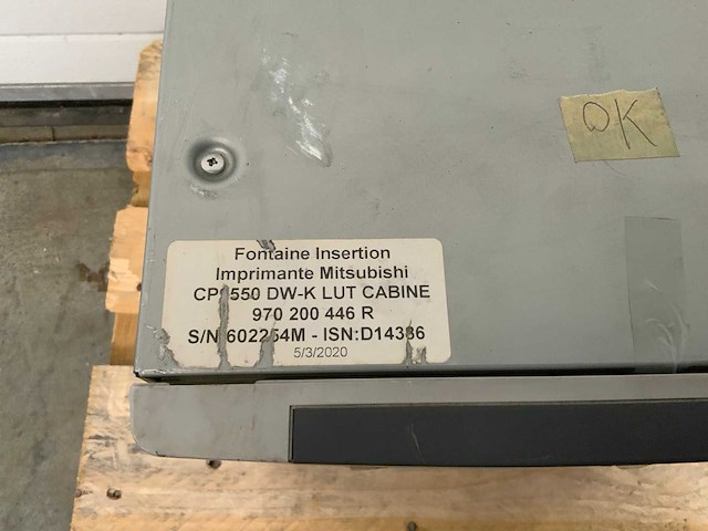 Mitsubishi cp9550dw-k fotoprinters - afbeelding 3 van  4