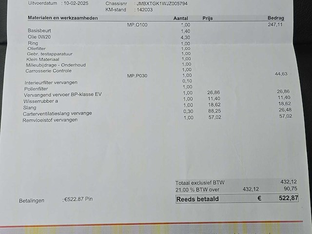 Mitsubishi eclipse cross 1.5 di-t instyle 2018 | rz-550-v - afbeelding 27 van  35