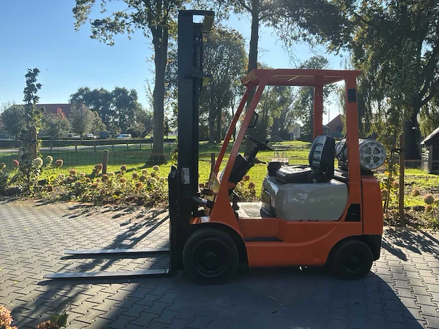 Mitsubishi eg15 vorkheftruck - afbeelding 8 van  13