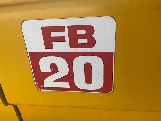 Mitsubishi fb20p vorkheftruck - afbeelding 2 van  18