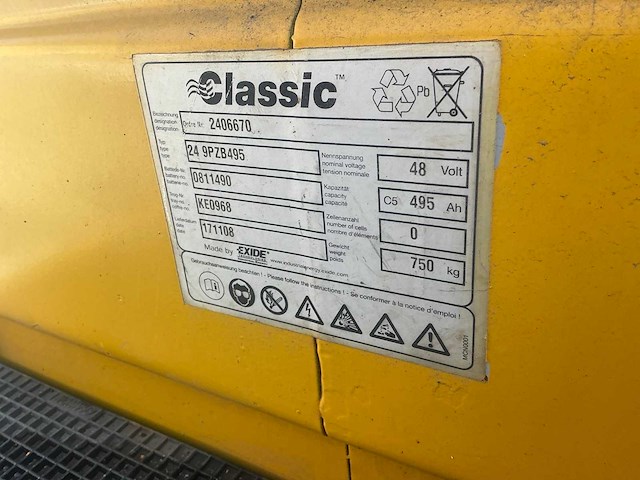 Mitsubishi fb20p vorkheftruck - afbeelding 8 van  18