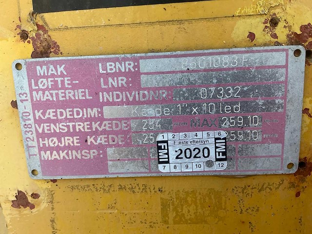 Mitsubishi fb20p vorkheftruck - afbeelding 9 van  18