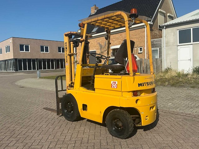Mitsubishi fb20p vorkheftruck - afbeelding 16 van  18