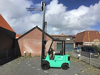 Mitsubishi fd18 vorkheftruck - afbeelding 2 van  17
