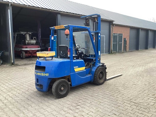 Mitsubishi fd30 vorkheftruck - afbeelding 10 van  16