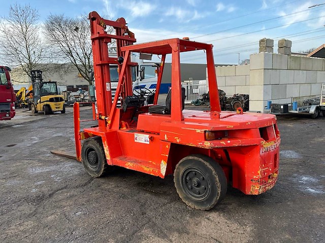 Mitsubishi fd70 vorkheftruck - afbeelding 12 van  21