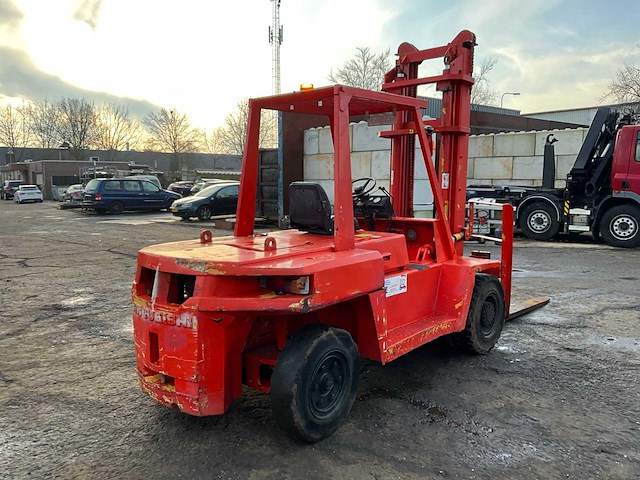 Mitsubishi fd70 vorkheftruck - afbeelding 15 van  21