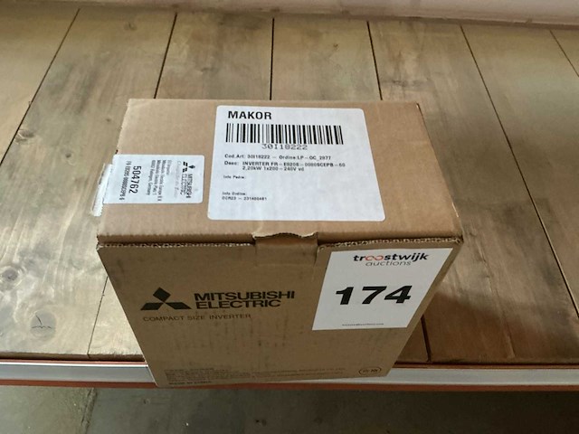 Mitsubishi fr-e820s-0080scepb-60 frequentieregelaar - afbeelding 4 van  4