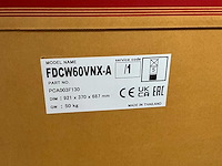 Mitsubishi hma60-s warmtepomp lucht/water 6 kw (5x) - afbeelding 5 van  5