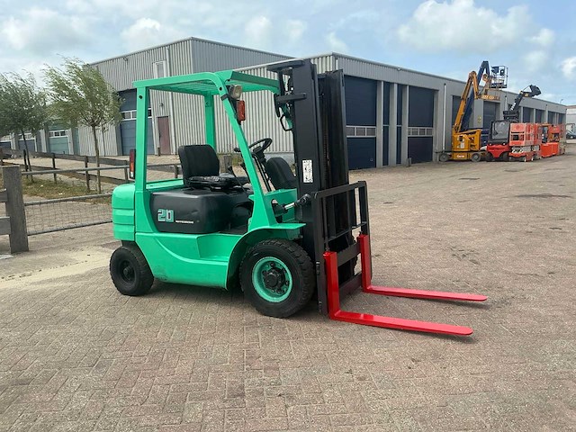 Mitsubishi kf020 vorkheftruck - afbeelding 10 van  15