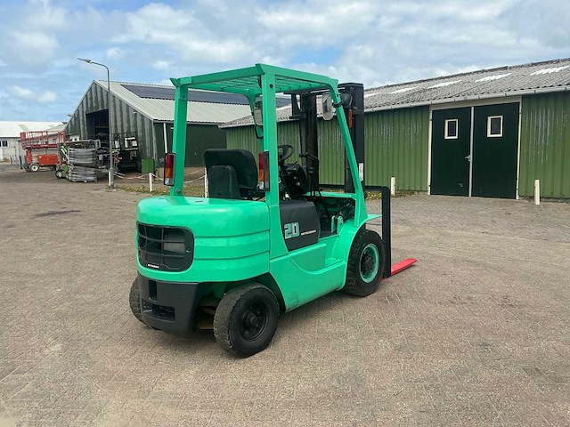 Mitsubishi kf020 vorkheftruck - afbeelding 11 van  15