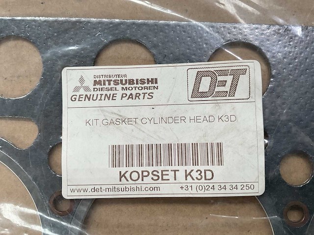 Mitsubishi kopset k3d gasket kit - afbeelding 2 van  3