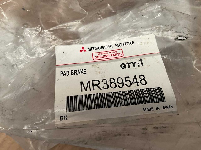 Mitsubishi motors set pad brake (2x) - afbeelding 3 van  3