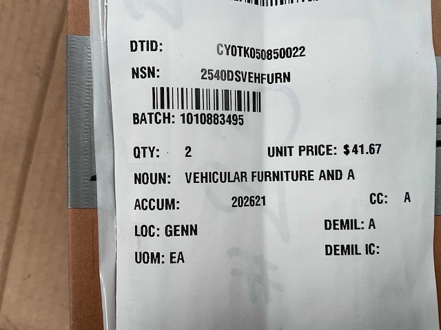 Mitsubishi mr241070 lamp kit combinacion (2x) - afbeelding 4 van  4