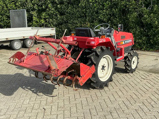 Mitsubishi mt16 ( 4wd ) minitractor - afbeelding 10 van  16