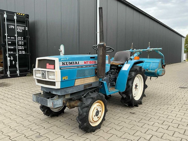 Mitsubishi mt1601d 4x4 minitractor - afbeelding 9 van  10
