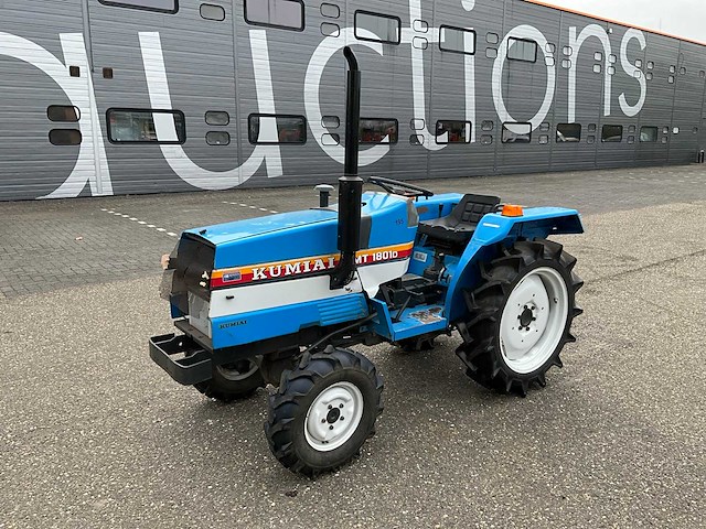 Mitsubishi mt1801d 4wd minitractor t-82-dfb - afbeelding 1 van  25