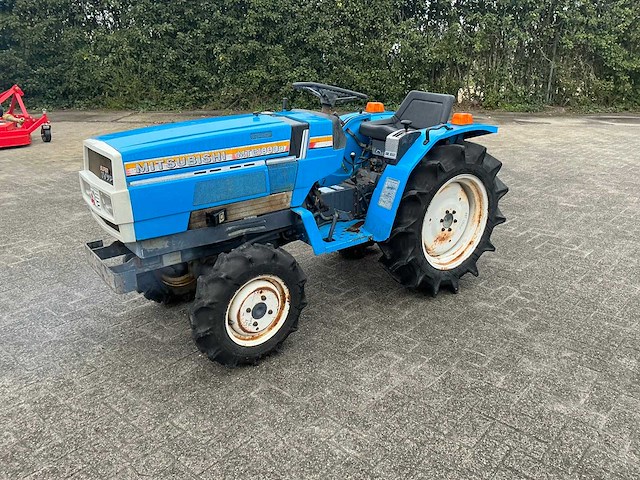 Mitsubishi mte1800d vierwielaangedreven mini landbouwtractor - afbeelding 1 van  14