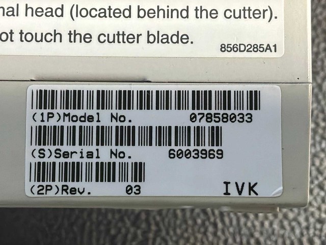 Mitsubishi p93 videoprinter - afbeelding 4 van  5