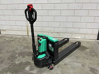 Mitsubishi pwl15 elektrische palletwagen - afbeelding 1 van  14