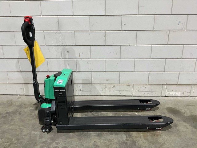 Mitsubishi pwl15 elektrische palletwagen - afbeelding 2 van  14