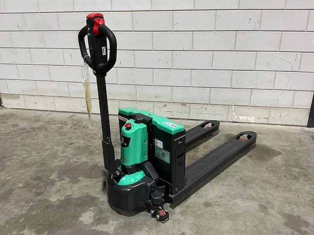 Mitsubishi pwl15 elektrische palletwagen - afbeelding 1 van  14