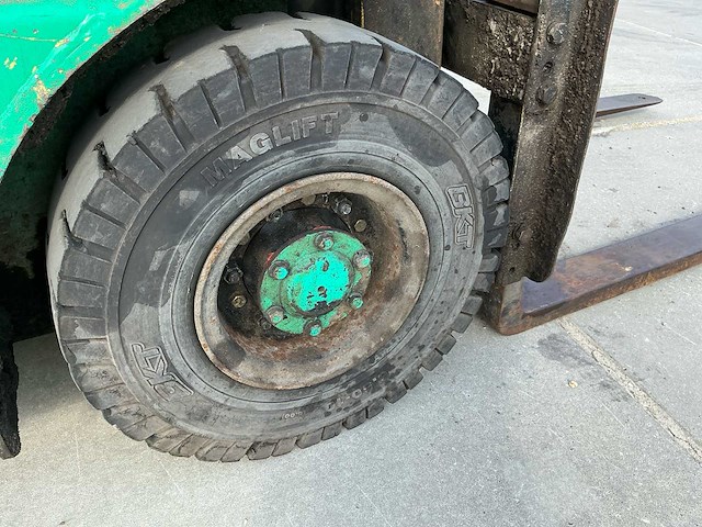Mitsubisshi fg15 vorkheftruck - afbeelding 19 van  24