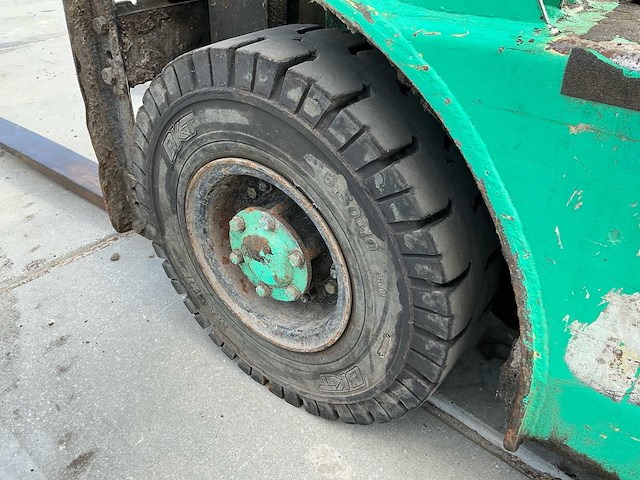 Mitsubisshi fg15 vorkheftruck - afbeelding 22 van  24