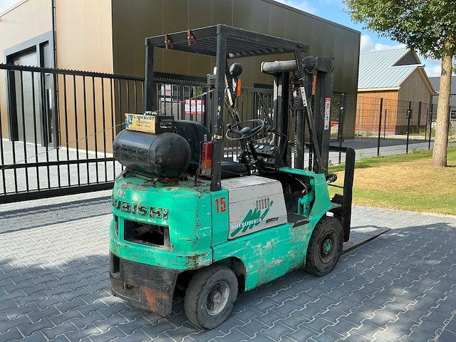 Mitsubisshi fg15 vorkheftruck - afbeelding 4 van  24